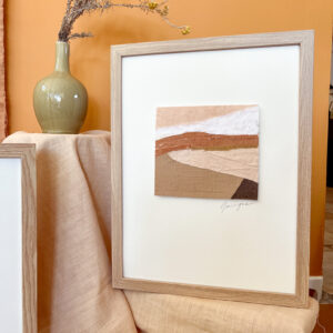 Tableau en lin teint Collection Collines n°5